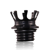 Motorcycle CNC Aluminum Alloy Crown Fuel Tank Cap Suitable For Harley 883 / XL / 1200 / 48 / 72, Black, Black and White, Golden, Silver, Bronze