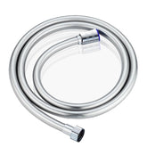 Shower Hose Water Heater Rain Shower Bathroom Stainless Steel Shower PVC Nozzle Hose, 1.5m Silver, 2m Silver, 1.5m Golden, 2m Gold