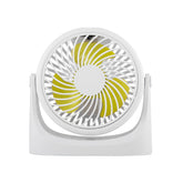 JD-Q1 Office Student Dormitory Mini Silent USB Fan, White, Pink, Black
