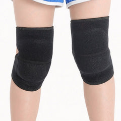Children Sponge Thickened Knee Pads Sports Dancing Anti-Fall Protective Gear, Specification: M (Rose Red), S (Black), M (Black), S (Sky Blue), M (Sky Blue), S (Rose Red), M (Rose Red)