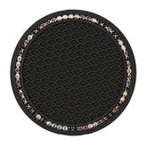 Car Universal Diamond Honeycomb Water Coaster Car Anti-Slip Mat