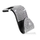 3 PCS Car Rear Seat Hooks Car Seats Multi-Function Diamond-Studded Hooks, White Diamond, Colorful Diamond, Black Diamond, Emerald, Gray Diamond, Pink Diamond, Red Diamond