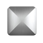 Desktop Kinetic Energy To Vent Stress Relief Fingertip Spinner Toy, Style:, Aluminum Alloy Quadrilateral Silver, Aluminum Alloy Hexagonal Silver, Stainless Steel Quadrilateral Silver, Stainless Steel Hexagon Silver, Aluminum Alloy Quadrilateral Gold