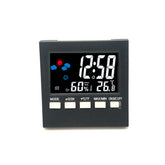 2159 Household Temperature And Humidity Display Alarm Clock Indoor Electronic Digital Display Multi-Function Color Screen Clock, Temperature And Humidity Display Alarm Clock
