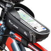 WEST BIKING YP0707235 Mountain Bike Front Beam Bag Waterproof Mobile Phone Bicycle Bag Hard Shell Reflective Bag Riding Equipment, YP0707235