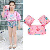 Children Swimming Foam Arm Ring Baby Swimming Equipment Floating Ring Water Sleeve Buoyancy Vest, Pink Flamingo, Pink Swan, Blue Dolphin, Blue Starfish, Yellow Duck, Blue Whale, Green Bee, Blue Shark, Blue Crab, Blue Elephant, Pink Mermaid