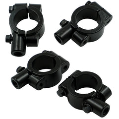 6 PCS Motorcycle Modification Accessories Handlebar Mirror Holder, M8 22mm Black, M8 22mm Silver, M10 22mm Black, M10 22mm Silver, M10 25mm Black, M10 25mm Silver, M8 25mm Black, M8 25mm Silver
