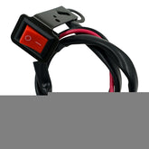 5 PCS Motorcycle Modification Accessories Ship Type Rocker With Lamp Switch Rearview Mirror Bracket Headlight Spotlight Switch, Spotlight Switch