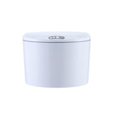 EXPED SMART Desktop Smart Induction Electric Storage Box Car Office Trash Can, Specification:, 3L Battery Version (White), 3L Battery Version (Khaki), 5L Battery Version (White), 5L Battery Version (Khaki), 3L USB Charging (White), 3L USB Charging (Kha...
