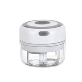 ZM-14 Household Mini Wireless Electric Garlic Masher, White 100ml, Green 100ml, Pink 100ml, High Cup White 250ml, High Cup Green 250ml, High Cup Pink 250ml, White Glass 300ml, Green Glass 300ml, Pink Glass 300ml, White High Cup 250ml + Small Cup 100ml