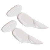 3 in 1 PU Heel Pad Thickened Heel Stick Arch Pad Half Size Pad for Women High Heels, Free Size