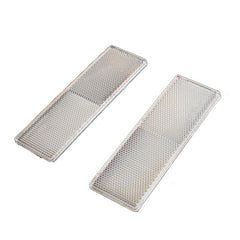 50 PCS Car Body Reflective Stickers Plastic Reflective Strip Reflector Truck Reflective Tablet, Nonporous