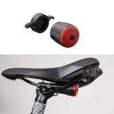 Portable Intelligent Sensing Brake Light Safety Warning Light USB Charging Waterproof Lamp With Electricity Display Taillight, Seat Bow, Seat Pole