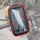 OKD Motorcycle Bicycle Touch Screen Waterproof Mobile Phone Bag Bracket, L-3, XL-4