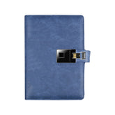 A5 Multi-Function Fingerprint Unlocking Notebook Can Record 10 Fingerprints, Fingerprint Lock + 16G U Disk