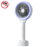 Household Mosquito Swatter And Mosquito Lamp Inhalation Type Outdoor Mosquito Repellent, Mosquito Swatter White