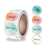 10 Rolls Round Sealing Sticker Thank You Sticker Crafts Gift Decoration Sticker, 2.5cm / 1 Inch