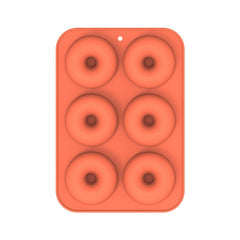 Oven Baking Tools Silicone Cake Donut Mold, 8 Even Brown, 6 Even Blue, 6 Even Purple, 6 Even Green, 6 Even Orange, 6 Even Yellow, 6 Even Red