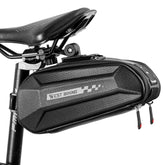West Biking Cycling Tail Bag Bicycle Hard Shell Bag Quick Release Bracket Bag Silicone Non-Slip Large Capacity Tail Bag, YP0707262