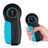 KYTO 2324 Strength Ergometer Pointer Finger Training Grip, Blue Black, Gray Black
