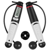 KYTO 2106C Cordless / Corded Dual-Use Calorie Electronic Counting Skipping Rope Adult Fitness Timing Skipping Rope with Horn, Cordless / Corded Dual-Use with Horn