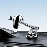 OATSBASF 03513 Phone Car Magnetic Telescopic Bracket Suction Cup Type Navigation Mobile Phone Bracket, 03513