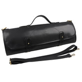 WESSLECO Chef Knife Storage Bag Portable Roll Knife Storage Bag, Portable Roll Black, WESSLECO Brown