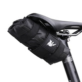 Rhinowalk RK5100 Bicycle Tools Storage Bag Mountain Bike Saddle Bag, RK5100 (Black), RK5100 (Gray)