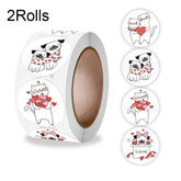 2 Rolls K-92 Animal Seal Sticker Gift Decoration Label, K-92 Sticker