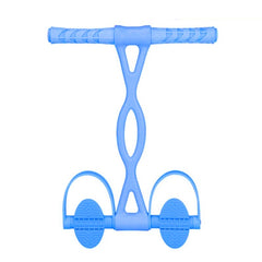 Home Fitness Pedal Tensioner Sit-Up Aid Multifunctional Elastic Rope, Specification:, Little Waist Crystal (Pink), Little Waist Crystal (Blue), Little Waist Crystal (Purple), Enhanced Crystal (Pink), Enhanced Crystal (Blue), Enhanced Crystal (Purple)