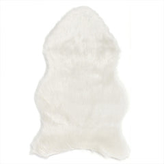 Pure Real Wool Sofa Cushion Fur Full Whole Sheepskin Carpet Window Decoration Mat, 60x90cm