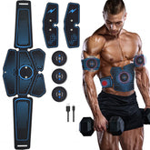 1082 EMS Muscle Training Abdominal Muscle Stimulator Home Fitness Belt, 1082 Abs Stickers(6 Pieces Blue Dot Belt), 1082 Abs Stickers(6 Pieces Orange Belts), 1082 Abs Stickers(8 Pieces Blue Human Word Belt), 1082 Abs Stickers(8 Pieces Blue Line Belt)