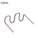 500pcs /Pack Auto Bumper Plastic Repair Welding Machine Hot Melt Plastic Welding Tool Welding Wire Patch, Style: Patch 7 0.6mm, Patch 7 0.6mm, Patch 8 0.8mm, Patch 9 0.6mm, Patch 10 0.8mm, Patch 11 0.6mm, Patch 12 0.8mm