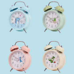Student Cute Style Bell Alarm Clock Bedside Mute Clock With Light Specification:, Y33 3 Inch (Blue), Y33 3 Inch (Green), Y33 3 Inch (Pink), Y33 3 Inch (Beige), Y34 3 Inch (Blue), Y34 3 Inch (Green), Y34 3 Inch (Pink), Y34 3 Inch (Beige), Y35 4 Inch (Bl...