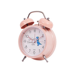 Student Cute Style Bell Alarm Clock Bedside Mute Clock With Light Specification:, Y33 3 Inch (Blue), Y33 3 Inch (Green), Y33 3 Inch (Pink), Y33 3 Inch (Beige), Y34 3 Inch (Blue), Y34 3 Inch (Green), Y34 3 Inch (Pink), Y34 3 Inch (Beige), Y35 4 Inch (Bl...
