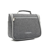 YOBAN Travel Outdoor Multifunctional Large-Capacity Washing Storage Bag Hanging Waterproof Cosmetic Bag, Grey, Rose Red, Seawater Blue