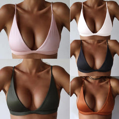 Summer Sexy Bikinis Women Swimsuit High Waisted Bathing Suits Swim Halter Push Up Bikini Padded Bra Bralette Swimwear, M, L, S, XL