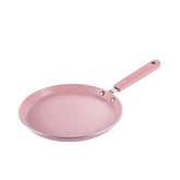 Non-Adhesive Pan Cake Crust Omelette Breakfast Pancake Pan, Pink 6 inch, Pink 10 inch, Black 6 inch, Black 8 inch, Black 10 inch, Green 20cm, Green 28cm