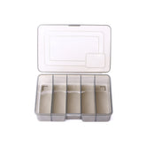 HENGJIA qt051 5 Grids Fishing Tackle Box Storage Box, Size: Large, Small, Medium, Large