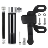 Manual Mini Portable Bicycle Aluminum Alloy Pump Basketball Football Inflatable Cylinder, Aluminum Alloy Pump(Black), Aluminum Alloy Pump(Red), Aluminum Alloy Pump(Silver)