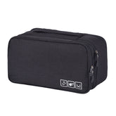 Travel Waterproof Storage Bag Underwear Storage Finishing Bag, Black, Gray, Violet, Wine Red, Sky Blue, Navy