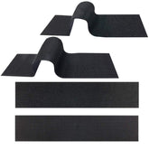 Car License Plate Hook And Loop Fastener High Temperature Resistance Polyester Double-Sided Fixed Stickers, 100x500mm