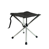 Outdoor Retractable Portable Stainless Steel Stool Camping Beach Fishing Folding Chair, Spec:, S, L
