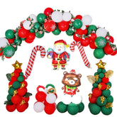 1SD2021006 Christmas Party Decoration Aluminum Film Balloons, Style:, Gift, Running, Wreath