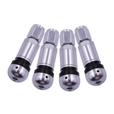 10 Sets Car Tire Air Nozzle Aluminum Alloy Vacuum Tire Hub Car Tire Valve Core Explosion-Proof Universal Type, 10 Sets