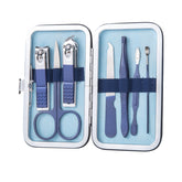 Stainless Steel Nail Clipper Set Nail Art Set Manicure Tools, 2 Sets 7 In 1, 2 Sets 10 In 1, 12 In 1, 18 In 1