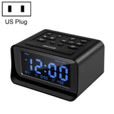 LED Digital Bedroom Alarm Clock With USB Charging Port Clock Radio Temperature Electronic Platform Clock, US Plug, EU Plug, UK Plug