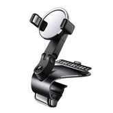 ZJ088 Car Mobile Phone Bracket Car Central Control Instrument Panel Rearview Mirror Multifunctional AR Navigation Bracket, Black, Pink, Green