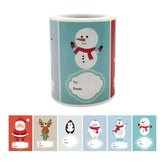 Christmas Gift Merchandise Decoration Sticker, A-388, A-389