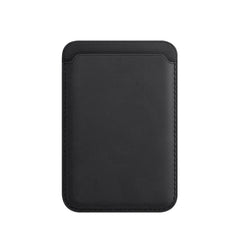 MagSafe Magnetic Leather Card Case Holster For iPhone, Saddle Brown, Indigo Sea BLue, California Poppy, Black, Dark Night Green, Red, Pink